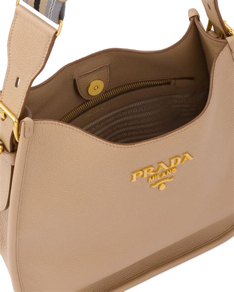 prada leather hobo bag|prada adjustable shoulder.